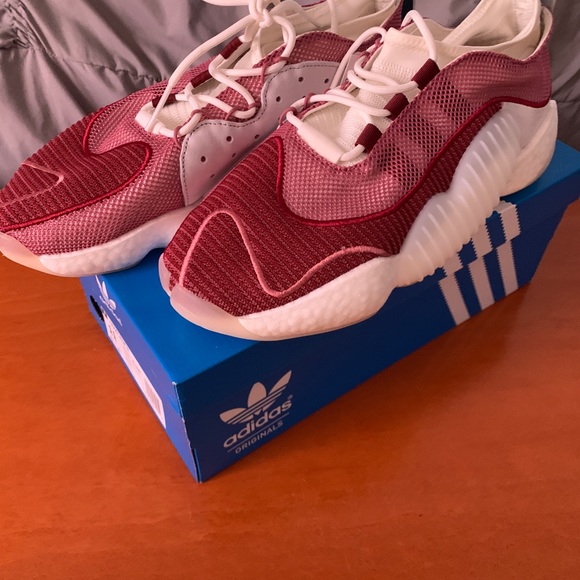 adidas Crazy Byw II Sneakers Casual- Burgundy - Picture 1 of 7